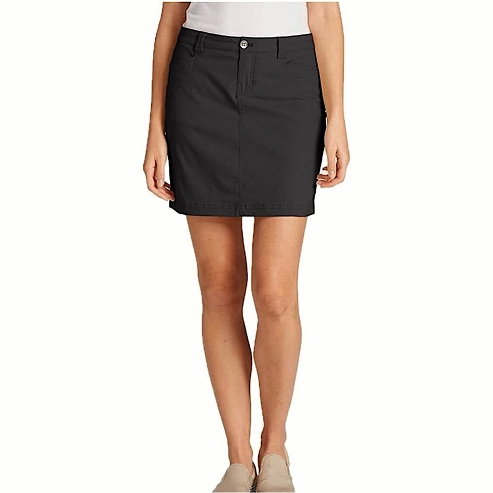 Eddie Bauer Women’s Adventurer 2.0 Black Skort Size 6